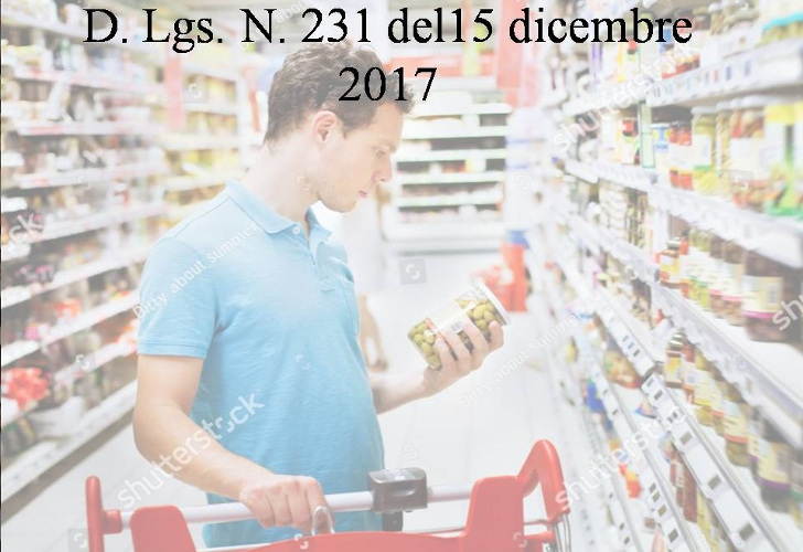 D.Lgs n. 231 del 15 dicembre 2017